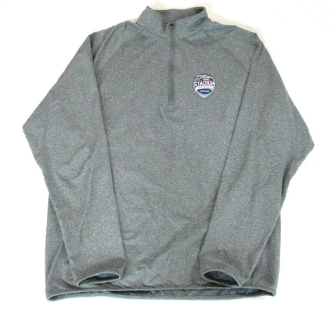 NHL Stadium Series 2016 Colorado Gray Half Zip Pullover Mens Large Levelwear Cover