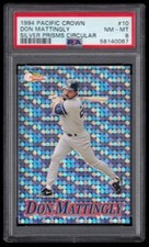 1994 CROWN JEWELS OF THE CROWN 10 DON MATTINGLY PSA - 8