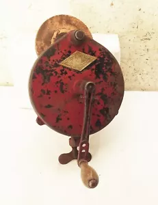 Vintage antico ghisa Lutero manovella banco morsetto supporto smerigliatrice strumento affilatrice - Foto 1 di 16