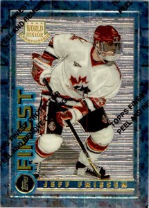 1994-95 Topps Finest Jeff Friesen #159