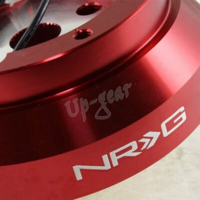 Adaptador HUB corto rojo de 6 orificios para volante NRG para Nissan 200SX/240SX/300ZX Foto 1 de 4