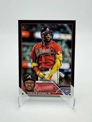 2023 Topps x MLB Players Exclusive Ronald Acuna Jr. #13 Atlanta Braves - Image 1 of 2