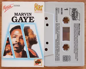 MARVIN GAYE - MOTOWN LEGENDS (ARIOLA 490366) 1991 EUROPE CASSETTE TAPE - Picture 1 of 3