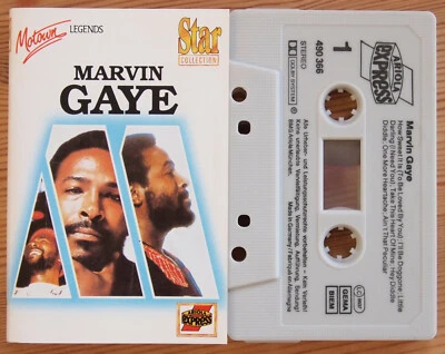MARVIN GAYE - MOTOWN LEGENDS (ARIOLA 490366) 1991 EUROPE CASSETTE TAPE - Image 1 of 3