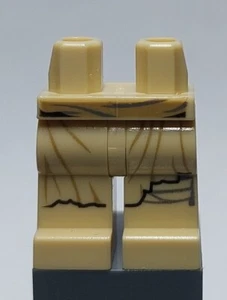 1x LEGO® Beine bedruckt 970c00pb0402 beige tan - Bild 1 von 1