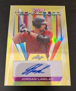 Jordan Lawlar 2022 Vivid Technicolor Autograph #T-JL2 - Bild 1 von 2