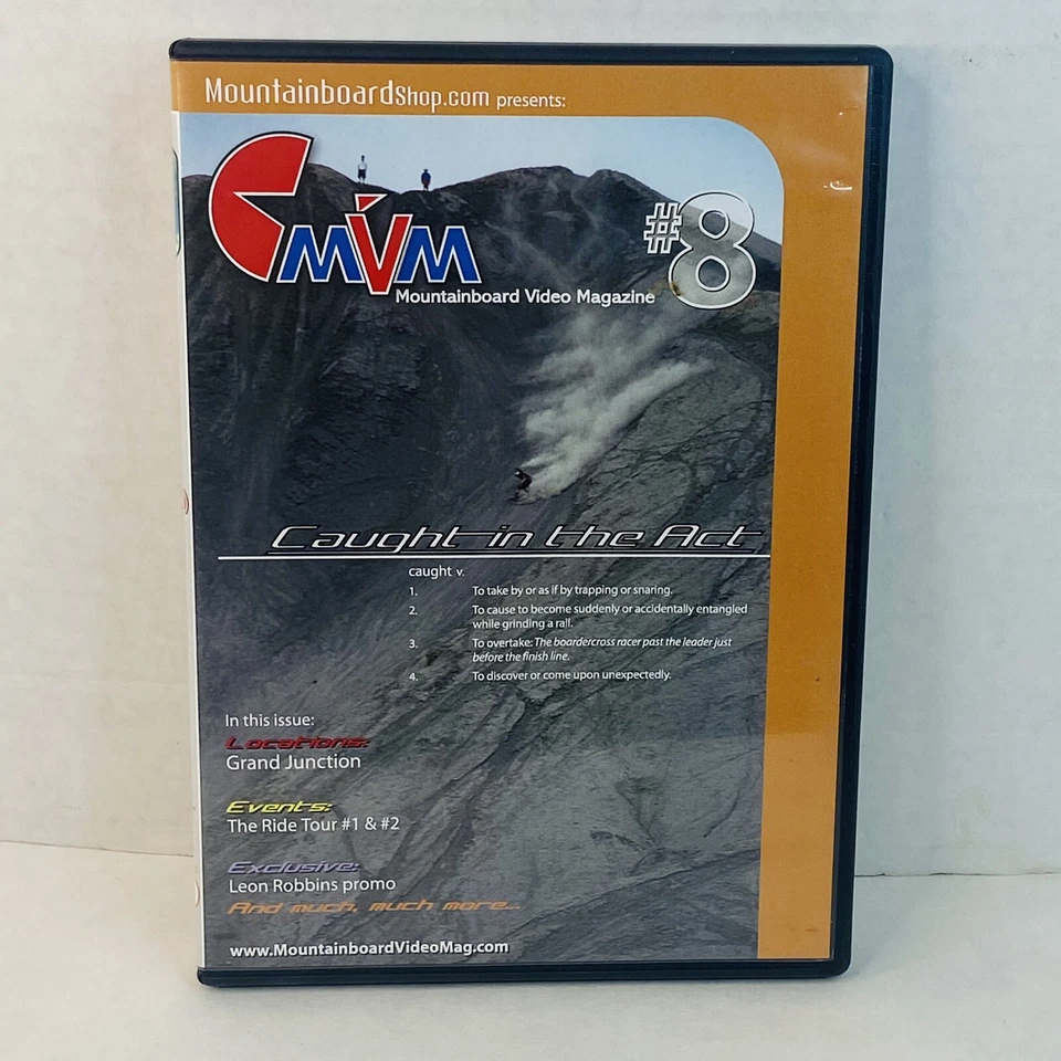 Mountainboarding MVM Mountain Boarding Video Magazine #8 DVD Caught In The Act - Image 1 of 1