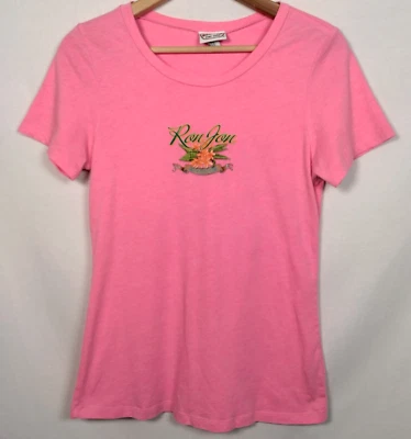 Ron Jon Surf Shop Orlando Shirt Medium Pink Y2K Rainbow Beach Surfing Florida - Image 1 of 4