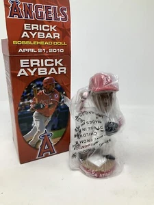 Erick Aybar Angels Bobblehead Doll 4/21/2010 Original Box w/ FS West HD MLB - Picture 1 of 1