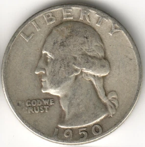 USA - 1950D - Washington ¼ $ - Silver Eagle - Low Mintage - #14920RG - Picture 1 of 2