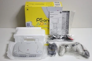 Consola Sony PS one PS1 Playstation SCPH-100 rara caja amarilla NTSC-J de Japón - Imagen 1 de 16