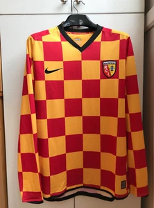 RACING CLUB DE LENS RC 2009 Player Issue LONG SLEEVE Jersey Shirt Nike Large - Picture 1 of 8