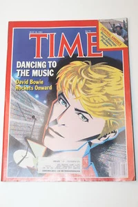 Time Magazine July 18 1983 David Bowie Dancing to the Music - Picture 1 of 2