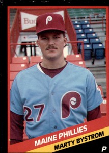 1988 Maine Phillies CMC #1 Marty Bystrom