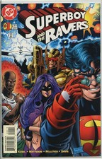 Superboy and the Ravers 1996 series # 1 near mint comic book
