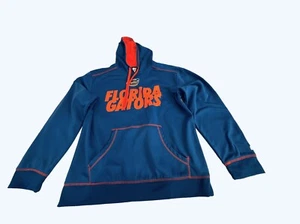 Florida Gators Hoodie Men's Blue Orange Russell Sweatshirt Medium - Picture 1 of 7