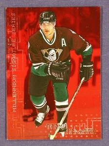 1999-00 BAP Millennium Ruby #2 Teemu Selanne #d - Picture 1 of 2