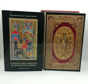 L'EPISTOLARIO MINIATO di GIOVANNI da GAIBANA 2 Volumi Neri Pozza 1968 anastatica - Picture 1 of 2