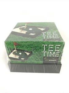 Mini caja de arena ejecutiva - Tee Time oficina cubierta decoración golf arena verde nuevo en caja  - Imagen 1 de 5