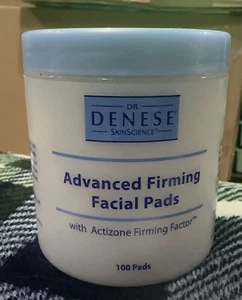 DR. DENESE ADVANCED FIRMING FACIAL PADS WITH ACTIZONE FIRMING FACTOR 100 PADS - Picture 1 of 1