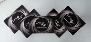 More details for lot 5x james bond casino royale uk sony ericsson movie launch promo postcards