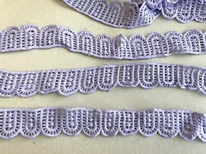 Nastro occhiello lavanda 2 iarde bordo per cucito/artigianato/matrimonio/larghezza 1" - Foto 1 di 13