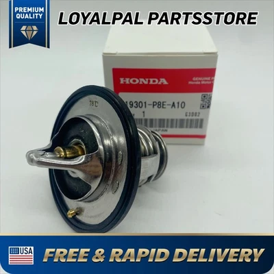 OEM Engine Coolant Thermostat Assembly 19301P8EA10 Fit Honda Acura 86-17 3.5L US - Image 1 of 4