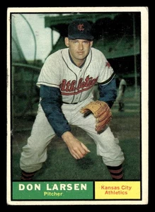 1961 Topps Don Larsen #177 GD Kansas City Athletics - Picture 1 of 2