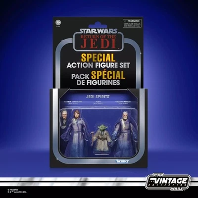 Star Wars The Vintage Collection 3.75" Return of the Jedi Jedi Spirits 3 Pack - Image 1 of 4