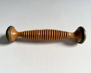 Massaggiatore Piedi a Rullo Piedi in Legno Sollievo Stress Riflessologia - Foto 1 di 5