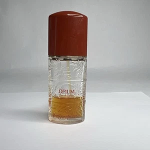 Vintage Yves Saint Laurent Opium Eau de Toilette Perfume Bottle 0.7 fl oz/20 ml - Picture 1 of 4