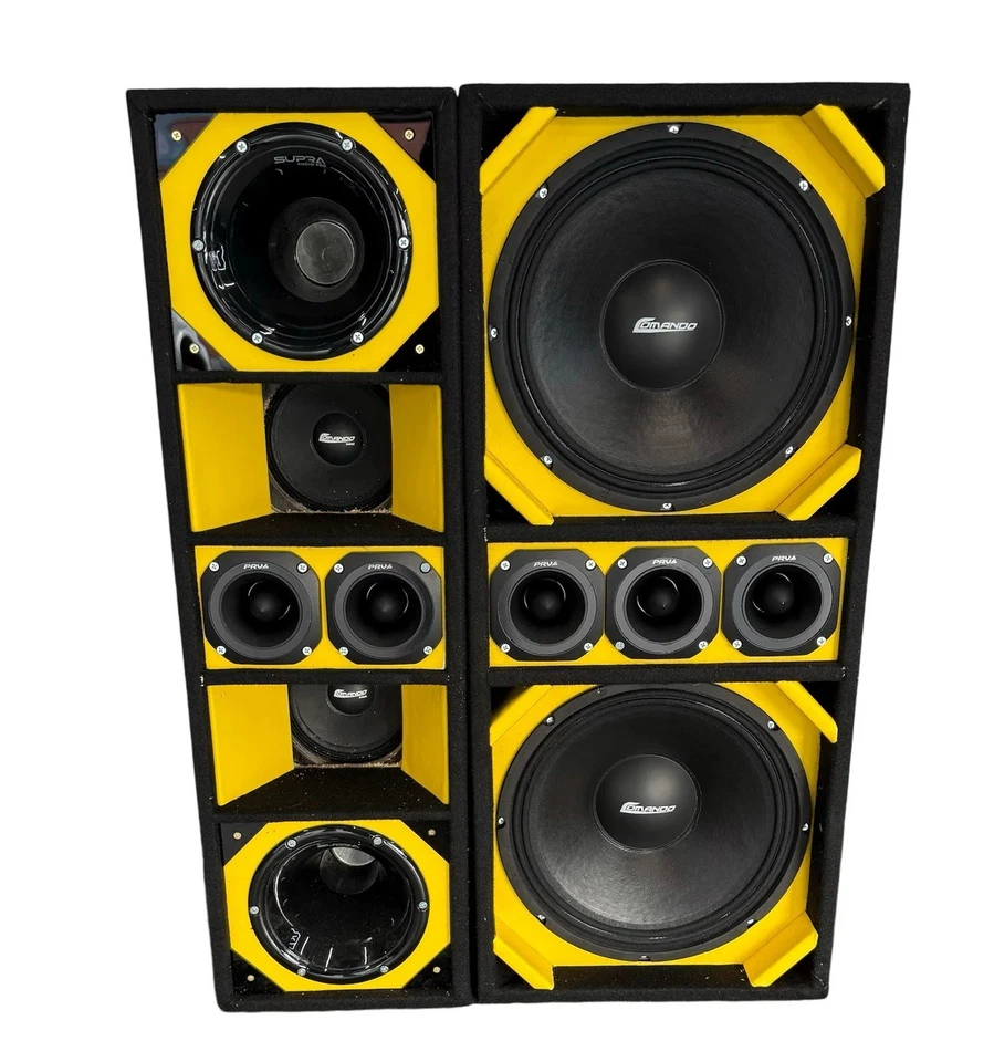 SET CHUCHERO BRASILEÑO 12” TABLA DE DRIVER CON LA Chuchero 12” con 3 tweeter Foto 1 de 1