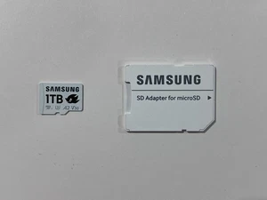 Samsung PRO Plus Sonic The Hedgehog  1TB microSDXC  /w adapter MB-MD1T0SA/LC1 - Picture 1 of 7