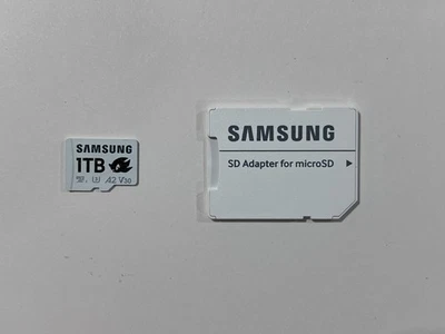 Samsung PRO Plus Sonic The Hedgehog  1TB microSDXC  /w adapter MB-MD1T0SA/LC1 - Image 1 of 4