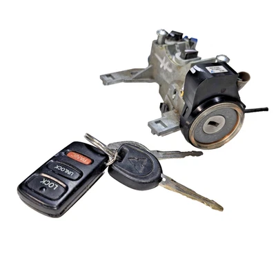2005-2006 Mitsubishi Endeavor Ignition Switch 3.8L A/T OEM - FAST SHIP - 2 Keys - Image 1 of 4