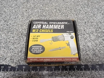 Martillo neumático central de impacto de aire con 2 cinceles 92037 juego de herramientas automotrices Foto 1 de 4