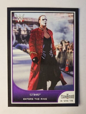 2016 Topps WWE Road to Wrestlemania #8 STING - Image 1 of 2