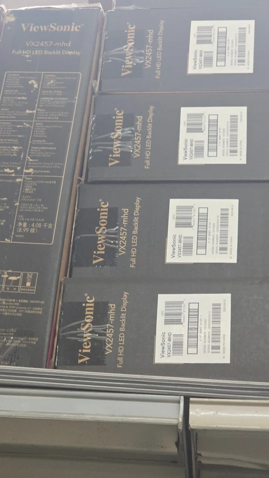 VX2457-mhd - 24" 1080p 75Hz 2ms FreeSync Monitor with HDMI, DP, VGA NEW - Image 1 of 4