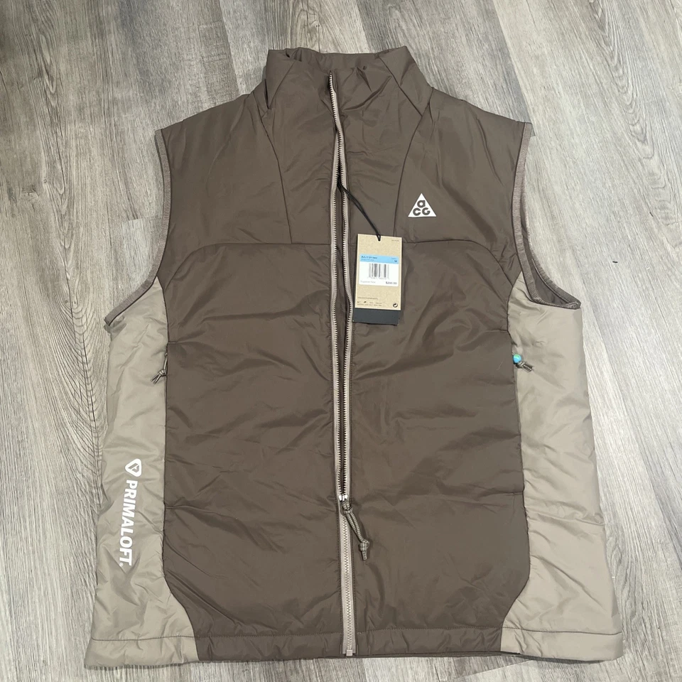 Nike ACG Therma-FIT ADV Rope de Dope Full-Zip Vest Size Small DQ5777-004