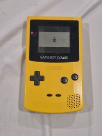 Nintendo Game Boy Color CGB-001 Yellow *Tested