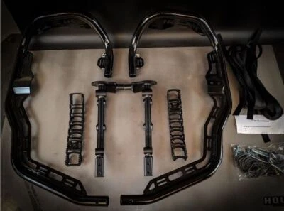 Houser Racing Pro Bounce Nerf Bars Black Yamaha YFZ450R YFZ 450R 450X All - Image 1 of 3