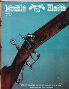 MUZZLE BLASTS MAGAZINE--------JULY 1984 - Picture 1 of 1