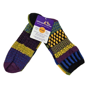CALCETINES SOLMATE OCTUBRE MAÑANA OTOÑO SERIE XL MUJER 12+ HOMBRE 11-14 NUEVOS CON ETIQUETAS HECHOS EN EE. UU. - Imagen 1 de 4