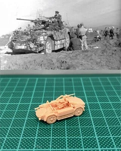 Kit de resina coche blindado KAMIYA 1/144 SEGUNDA GUERRA MUNDIAL SPA-Viberti AS-42 (detalle fino) - Imagen 1 de 3