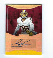 Su'a Cravens 2016 Donruss Signatures Rookie Autograph #234 Gold SP #d 10/15