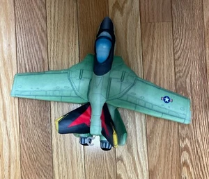 Wrist Huggers Aircraft F-14 Plush Wild Republic Airplane Imagine Play Soft Rare - Picture 1 of 5