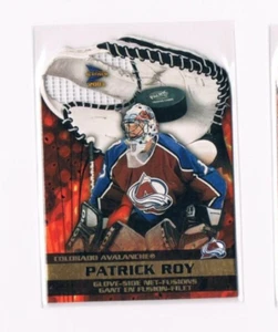 2001-02 McDonald's Pacific Glove-Side Net-Fusion #1 Patrick Roy ref.372 - Picture 1 of 3
