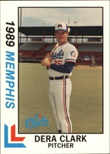 1989 Memphis Chicks Best #18 Dera Clark