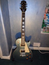 Epiphone Les Paul Standard Electric Guitar, Pelham Blue Finish, Maho