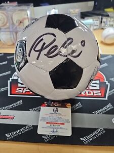 Pele Signed Autographed Franklin Soccer Ball Global Authentics COA